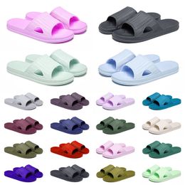 Grüne Designer-Hausschuhe für Herren und Damen, berühmte Sandale, rosa und schwarze Schaumstoffschieber, Outdoor-Mule, flache Sandels, Slides und Flip-Flops