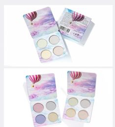 HANDAIYAN Chameleon Highlighter Palette Face Contour Makeup Highlighting Bronzer Glow Aurora Shimmer Eyeshadow Cosmetic Kit6309638