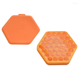 Baking Moulds Honeycomb Silicone Ice Tray Dozens Of Trays 37-Cell Mould