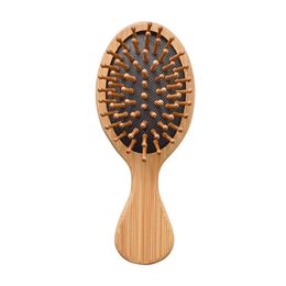 Wooden Hair Comb Healthy Paddle Brush Hair Massage Brush