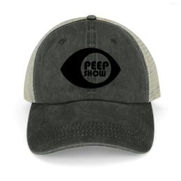 Ball Caps Peep Show Logo Cowboy Hat Fashion Beach Custom Cap Male Women's