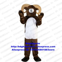 Mascot Costumes Brown Goat Ram Antelope Gazelle Sheep Mascot Costume Cartoon Character Conference Photo New Product Introduction Zx577