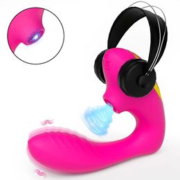 Wireless GSpot Female Vibrator Sex Toy for Women Clit Sucker Clitoris Vacuum Stimulator Remote Wearable Panties Adults Goods 240227