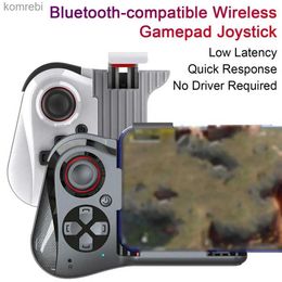 Game Controllers Joysticks Bluetooth Wireless Mobile Game Controller Gaming Gamepad For Android IOS Cell Phone PUBG L24312