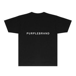 Long Term Trendy Brand PURPLE BRAND T SHIRT Short Sleeved T-shirt Shirt 100