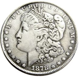 US 1878-P-CC-S Morgan Dollar Copy Coin Brass Craft Ornaments replica coins home decoration accessories305A