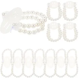 Hair Clips Pearl Wrist Band Corsages For Wedding Bride Bracelet Elastic Bands Supplies Beads Bracelets