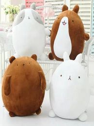 2555cm Big size Cute Molang Rabbit potatoes bear Plush Toy Stuffed Rabbit Molang Teddy Bear Doll Kids Toy Girl039s Christmas G5345478