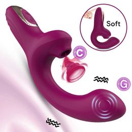 Adult Toys 14 Mode Sucking Dildo Vibrator for Women Clitoris Sucker Vacuum Stimulator Vagina Massager Female Masturbation Sex Toy for WomanL2403