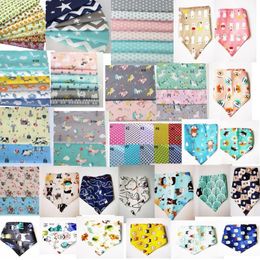 120pcs lot Dog Apparel Special making Puppy Pet bandanas Collar scarf Bow tie Cotton Supplies Y69243F