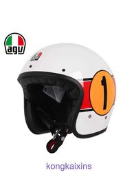 AGV X70 motorcycle helmet locomotive riding half 4 3 covered crown prince spring and summer personality 64R2