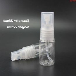 100pcs/Lot 10ml Plastic Spray Bottle 10g Atomizer Perfume Jar 1/3OZ Empty Small Cosmetic Container Refillable Portable Travelhood qty Lmhec