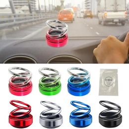 Solar Powered Car Fragrance Rotating Aromatherapy Decoration Automobile Air Purifier Energy Vehicle Freshener Ornament