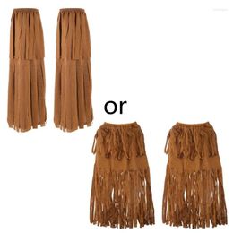 Women Socks Hippie Fringe Dance Sleeve Size Long Gifts