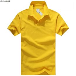 Polo firmata da uomo Ricamo animale di alta qualità Camicie di cotone casual estive a maniche corte di grandi dimensioni S-4xl {categoria}