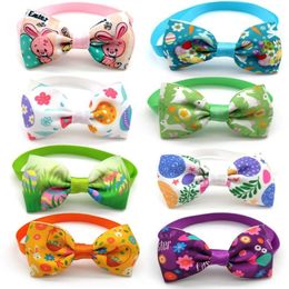 Dog Apparel 50 X Grooming Product Easter Eggs Bow Ties Collar Bowties Necktie Pet Accessories282i