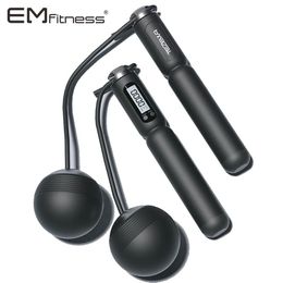 Smart Skipping Rope Wireless Ball Electronic Digital Jumping Rope for Women and Men Sports Gym Fitness Burn Weight Fat 240304