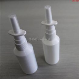 50ml Nasal Oral Spray Bottle, Medical White Plastic 50CC Bottle with Mist Sprayer, 100PCS/Lothood qty Wmoda