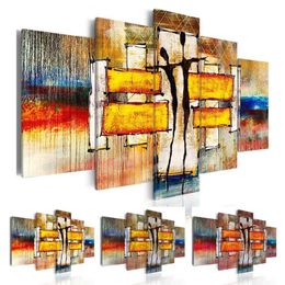 5pcs set Abstract Dancer Canvas Wall Art Picture Print for Home Decoration Bedroom Living Room Decor Choose Size3No Frame221J
