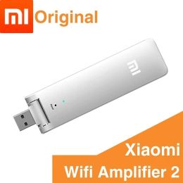 Control Xiaomi mijia Smart Home Amplifier 2 Wireless WiFi Repeater 2 Network Router Extender Antenna Wifi Repitidor Signal Extender 2