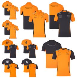 2024 F1 Team Driver T-shirt short-sleeved sports T-shirt POLO shirt plus size quick-drying racing suit