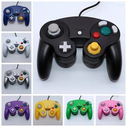 Game Controllers Multiple Colours Wired Gamepad For Ngc Wii Gamecube Controller Accessory Computer Vibration Handle