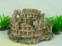 Decorations Hot New Aquarium Decor Rockery with Archway Fish Tank Decoration Ornament free shipping