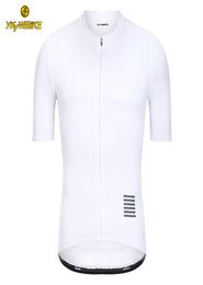 YKYWBIKE Mens Cycling Jersey RAPHA White MTB Jersey Short Sleeve Bike Wear Maillot Ropa Ciclismo Hombre Cycling Clothing In Stock3477324