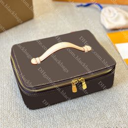 Classic Large Cosmetic Case Box Designer Makeup Bag High Quality Ladies Leather Jewel Box Travel Multifunctional Jewellery Cosmetics Storage Cases