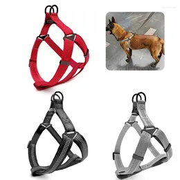 Dog Collars Accessories Adjustable Y-shape Harness Soft Breathable Reflective Vest Puppy Walking Collar Pet Supplies