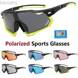 Polarisierte Sport Photochrome Herren und Damen Fahrradbrille MTB Radfahren UV400 Sonnenbrille Straßenbrille Fahrradbrille ldd240313