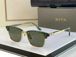 Realfine 5a Eyewear Dita Statesman Six Dtx132 Óculos de sol de designer de luxo para homem mulher com óculos caixa de pano