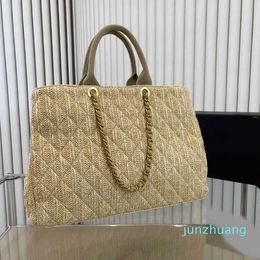 2024 beach bags women summer straw bag totes bags Chain handbags Womens Classic Single Shoulder handbag