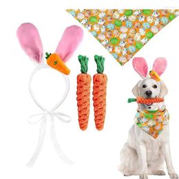 Dog Collars Ears For Dogs Costume Bandana Outfit Easter Headband Comfortable Rabbits Cosplay Toy Pitbulls Puppy