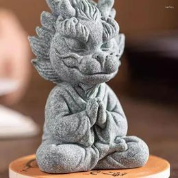 Tea Pets Pet Ornaments Twelve Zodiac Dragon Year Chinese Mascot Statues Ceremony Ornament Tabletop Handcrafts