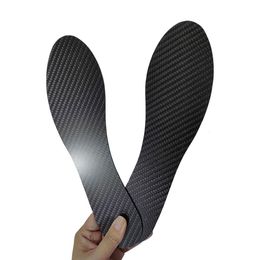 High-Quality 0.8mm1.0mm1.2mm thickness Carbon Fiber Insole Sports Insole Male Shoe-pad Female Ortic Shoe Sneaker Insoles 240328