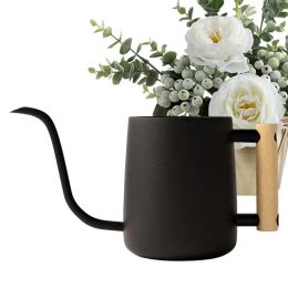Sprayers Gardening Watering Can Flower Potted Watering Can Long Mouth Stainless Steel Curved Mouth Watering Can