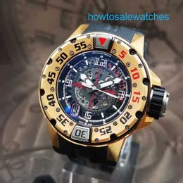 Exciting Wrist Watch Exclusive Wristwatches RM Watch RM028 Series 18k Rose Gold Machine RM028 47mm