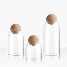 Other Housekeeping & Organisation 2.4 Inch Wine Bottle Decanter Cork Stopper Replacement Wooden Glass Jar Lid Ball Xb Drop Delivery Ho Dh1Dn