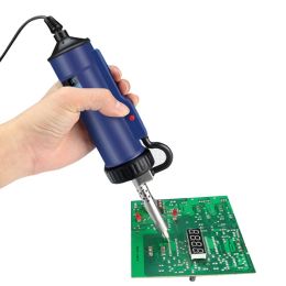 Zaagmachines 30w Automatic Electric Tin Suction Device 110v 220v Electric Desoldering Gun Pump Vacuum Solder Suckers Motherboard Repair Tools
