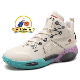 HBP Non Brand 2024 New Design High Top Sneaker Designer Breathable Casual Sports Basketball Custom Shoes for Men