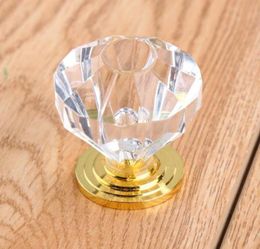 fashion deluxe diamond head drawer cupboard knobs s clear crystal gold dresser kitchen cabinet door handles knob4442657