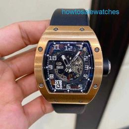 RM Watch Luxury Watch Swiss Watch Rm010 Series Rm010 18k Rose Gold 48*39.3mm Complete Set