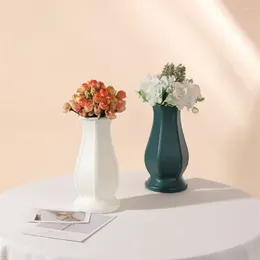 Vases Drop-resistant Geometric Vase Handicrafts Wear-resistant Nordic Ornaments Not Fade Simple Plastic Flowerpot Garden