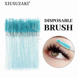 Makeup Brushes XIUSUZAKI 100pcs/lot Mascara Eyelash Up Brush Mascara Wand eyelash ldd240313