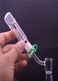 MINI 14mm Kit smoking pipe with 4mm thick Quartz banger nail Dab Straw oil rig Cheapest2601956