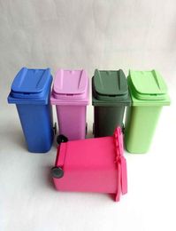 Big Mouth Toys Mini Trash Pencil holder Recycle Can Case Table Pen Plastic Storage Bucket Stationery Sundries Organiser Tools 5 co9231538