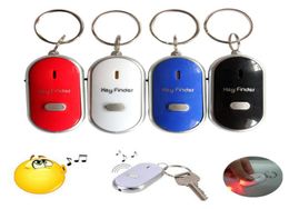 2018 New LED Whistle Key Finder Flashing Beeping Remote Lost Keyfinder Locator Keyring For 8705251