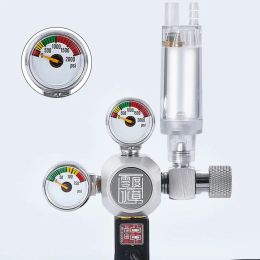 Equipment Zrdr Co2 Regulator Pressure Metre Carbon Dioxide Reducer Bubbler Counter Valve Electric Cylinder Aquarium Accessories Fishing