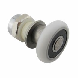 stainless steel eccentric wheel hardware Shower room pulley bathroom sliding glass door roller household repair part223H